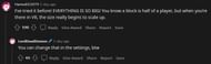 OP with some quick facts (Image via Reddit)